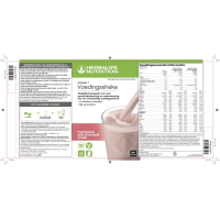 F1 Vrij Van / Framboos & witte chocolade - Voedingsshake 